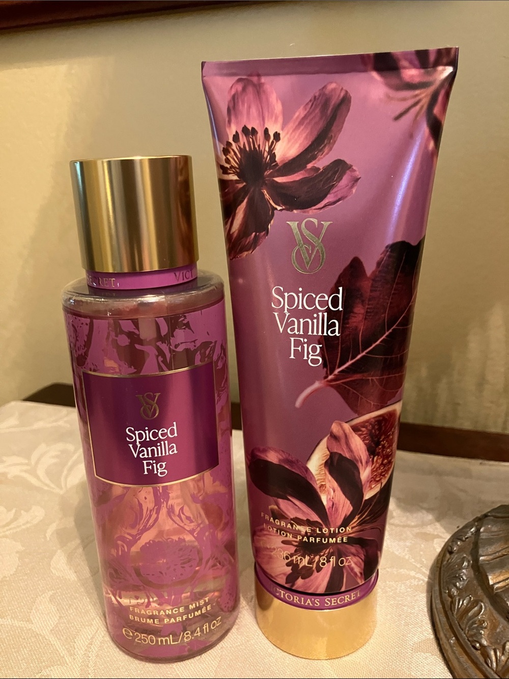 ✨Victoria’s Secret Spiced Vanilla Fig beauty bundle NWT